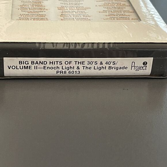 Vintage Big Band Hits 30S 40S Vol 2 Columbia House 8-Track Stereo Cartridge - Picture 4 of 4